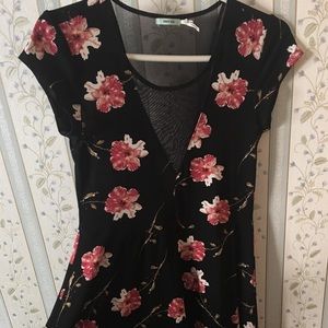 Urban outfitters kimchi blue Floral Mini dress